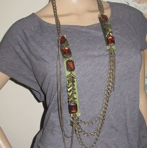 Military Statement Necklace or belt